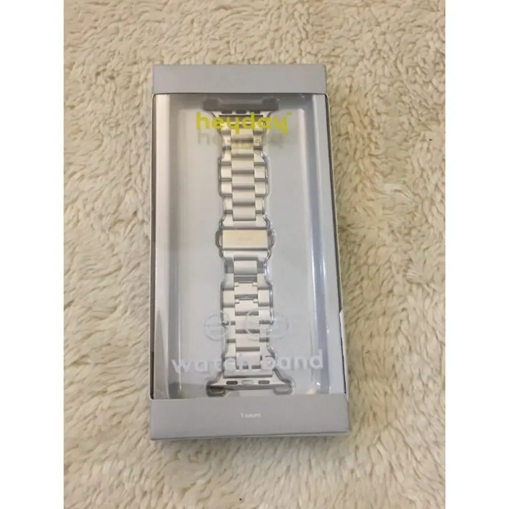 heyday™ Apple Watch Metal Link Band 42/44mm - Silver